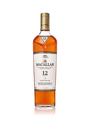 Macallan Sherry Oak 12 AÃ±os Single Malt Whisky Escoces, 40% - 700 ml