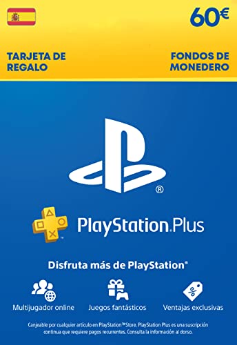 PlayStation Tarjeta Regalo | PlayStation Plus Essential | 12 Meses | 60 EUR | CÃ³digo de descarga PS4/PS5 - Cuenta espaÃ±ola