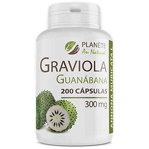 Graviola GuanÃ¡bana - 300 mg - 200 cÃ¡psulas