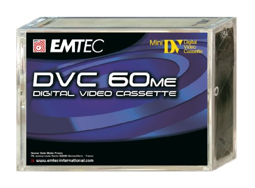 Emtec DVC 60 Min ME (5) Video cassette 5 pieza(s) - Cinta de audio/video (60 min, 5 pieza(s))