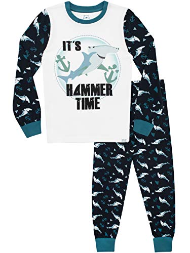 Harry Bear Pijamas para NiÃ±os Shark Ajuste cÃ³modo Azul 12-13 AÃ±os