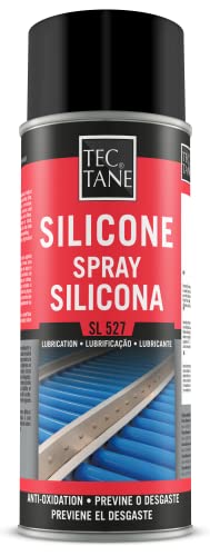 TECTANE Silicona Spray SL 527, Spray Lubricante no Graso, Adecuado Para ser Utilizado Como Agente de Smoldeante y Protector de PlÃ¡sticos, Madera, Cauchos y Metales, Bote de 400 ml