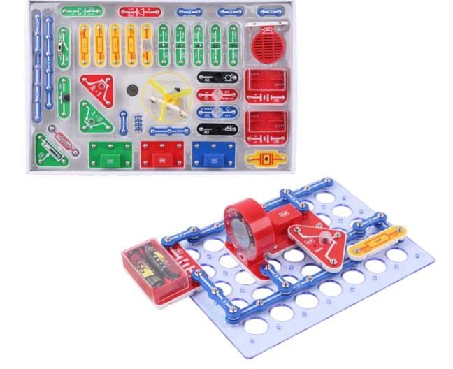 Cefa Toys - Electrocefa 500 Plus, Juego Educativo, Incluye 500 Circuitos y Proyectos de Electricidad, con Sonido, Bombillas y Alarmas, Apto para NiÃ±os a Partir de 8 AÃ±os