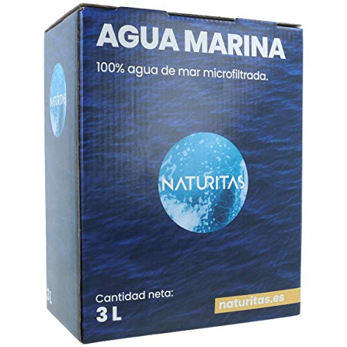 Agua Marina 3 L Naturitas | Ideal para beber y cocinar | Sin aditivos | Microfiltrada en frÃ­o