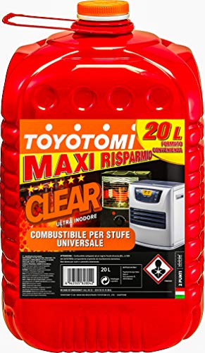 Toyotomi 1 BidÃ³n isoparafina Clear 20 litros, rojo
